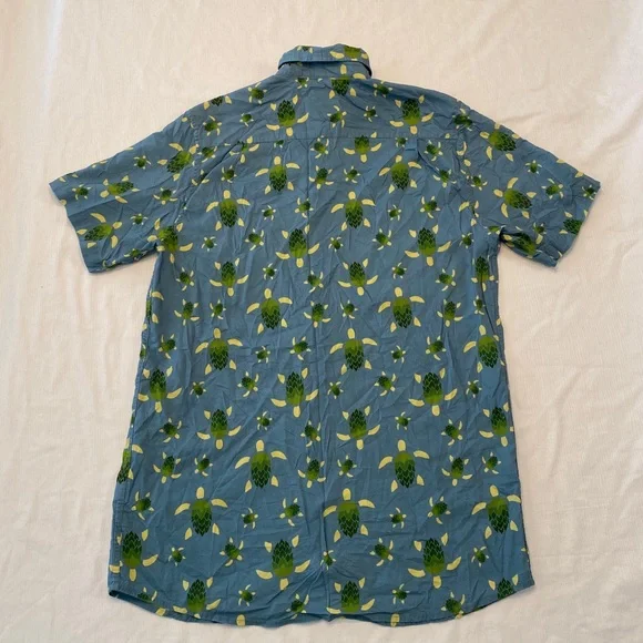 Salty Turtle Beer Co Button Up Shirt - Picture 7 of 11